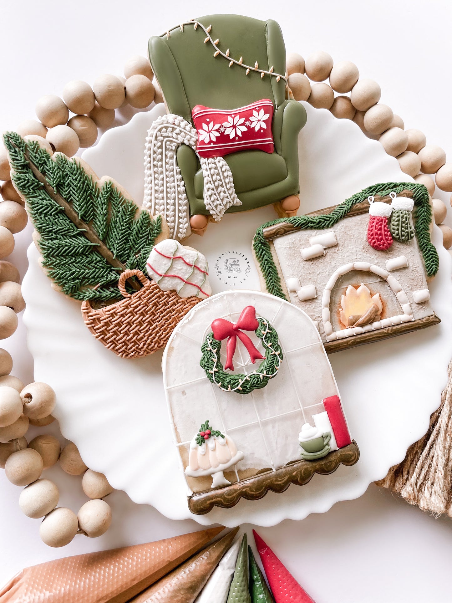 Cozy Christmas Cookie Workbook