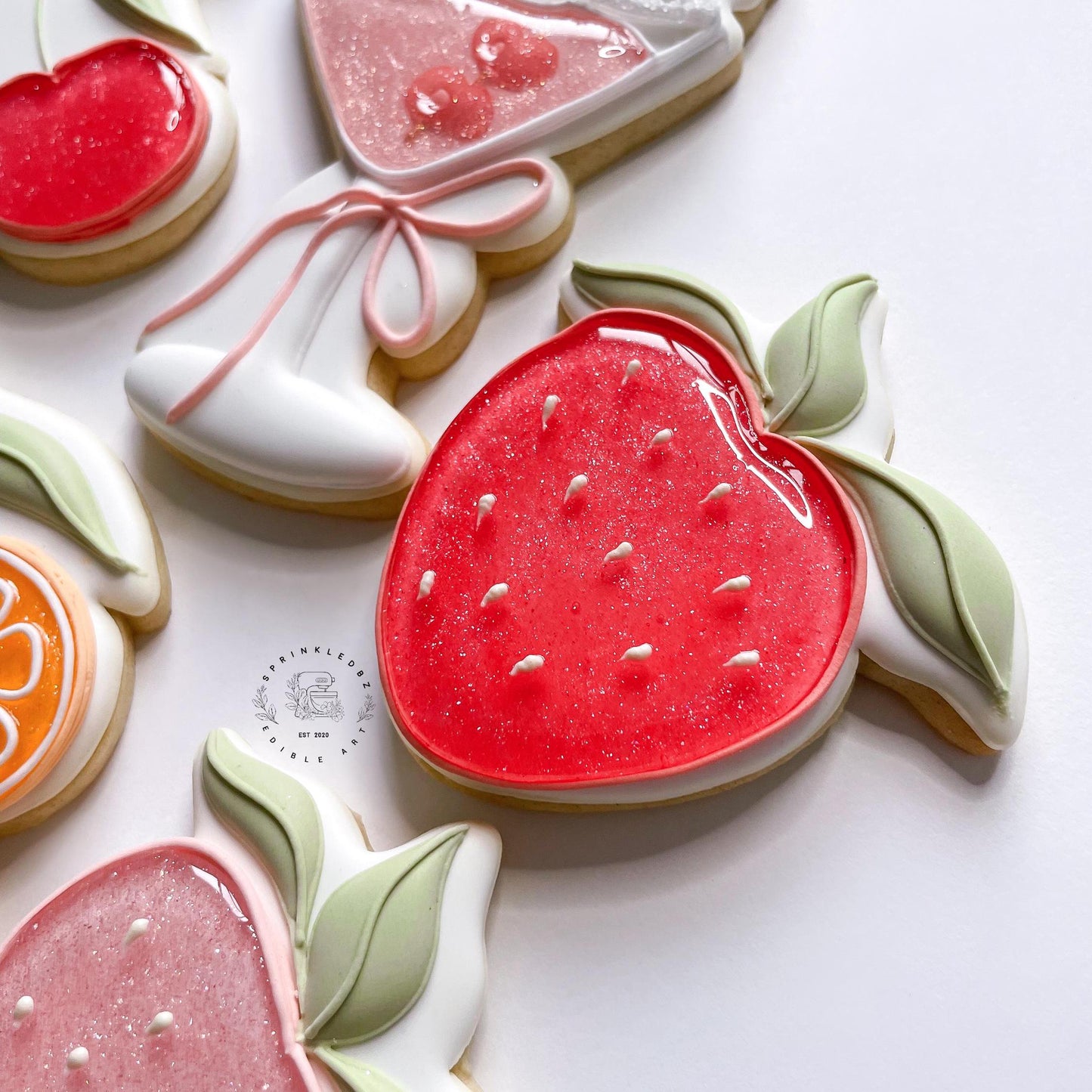 Strawberry Cookie Cutter (Fruity Isomalt Class Cutter)