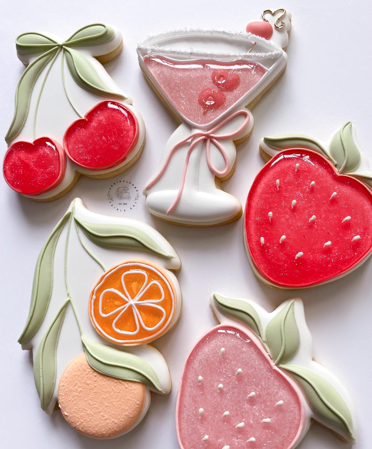 Cherry Cookie Cutter (Fruity Isomalt Class Cutter)