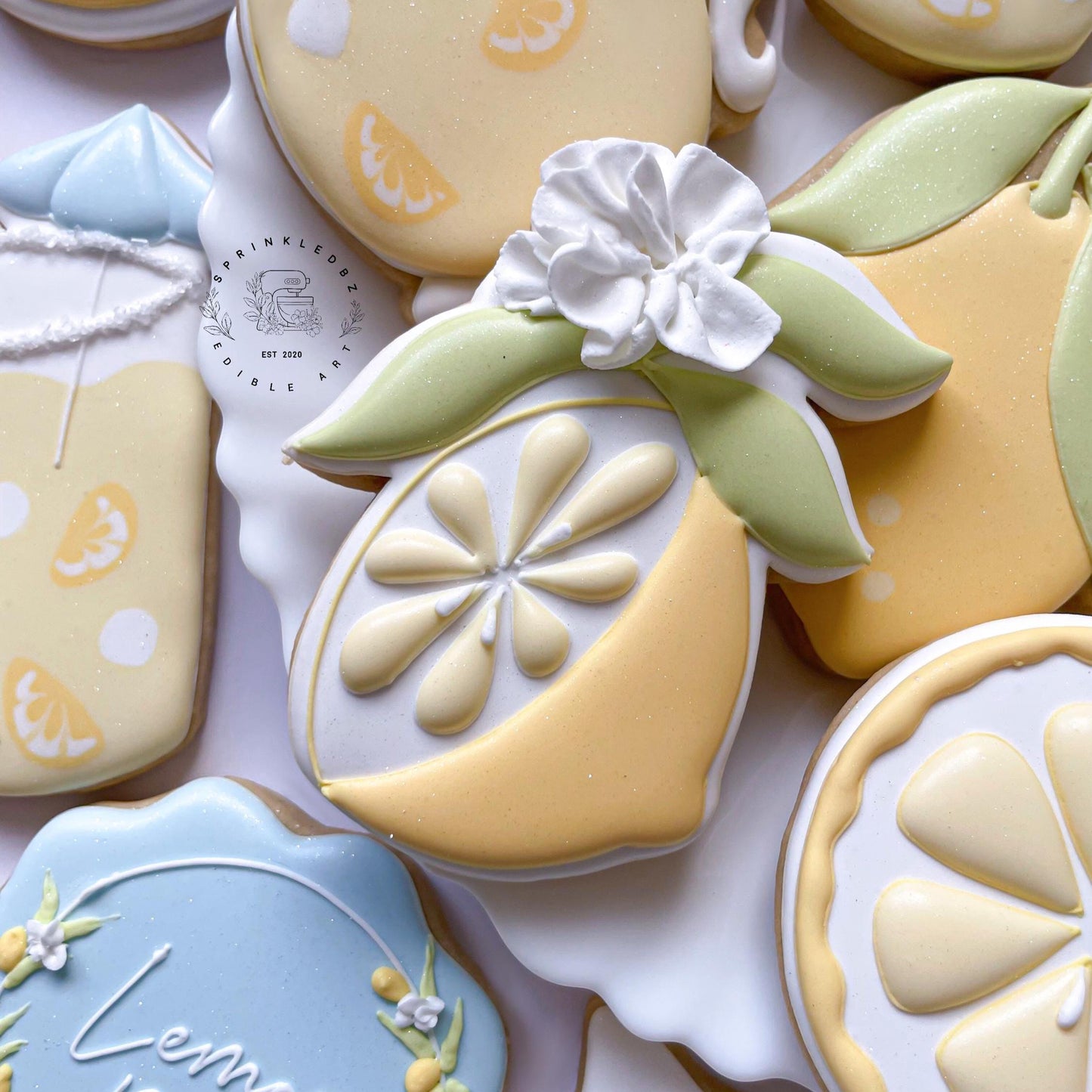 Floral Lemon/Orange Slice Cookie Cutter