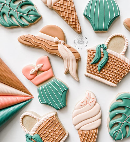 Ice-cream Cone Cookie Cutter (Summer Fun Class Cutter)