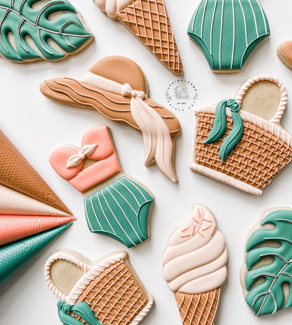 Tropical Leaf Cookie Cutter (Summer Fun Class Cutter)