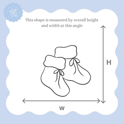 Baby Booties/Socks Cookie Cutter
