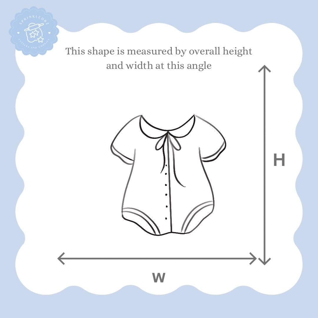Baby Onesie Cookie Cutter