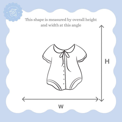 Baby Onesie Cookie Cutter