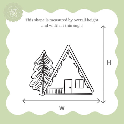 Cabin Cookie Cutter