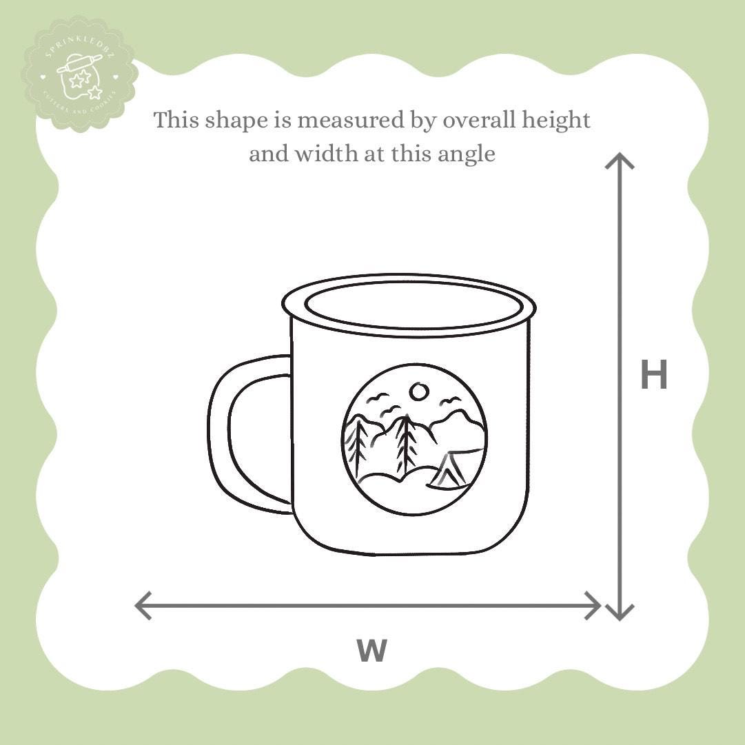 Camping Mug Cookie Cutter