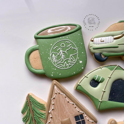Camping Mug Cookie Cutter