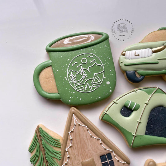 Camping Mug Cookie Cutter