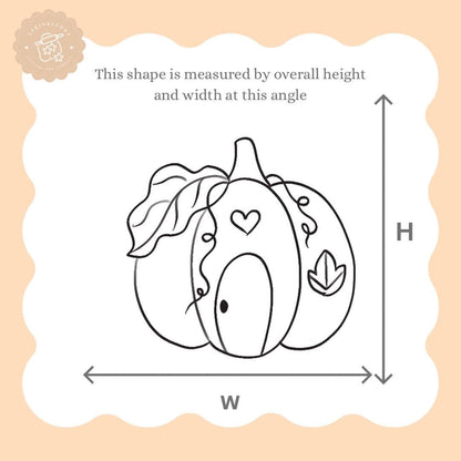 Pumpkin Cottage Cookie Cutter