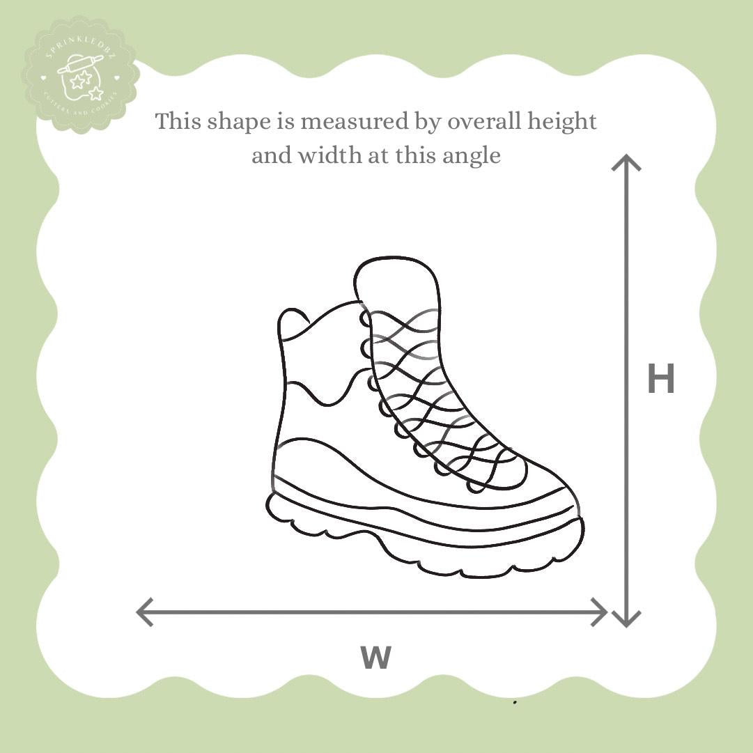 Hiking Boot Cookie Cutter