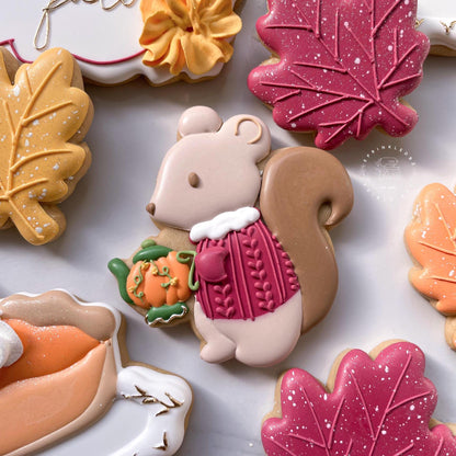 Cozy Squirrel Cookie Cutter