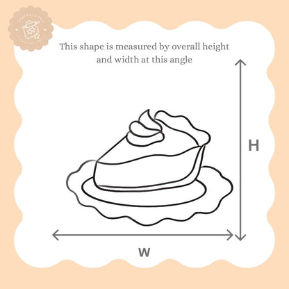 Pie Slice Cookie Cutter