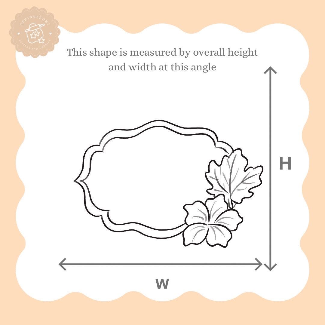 Fall Plaque Cookie Cutter