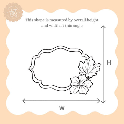 Fall Plaque Cookie Cutter