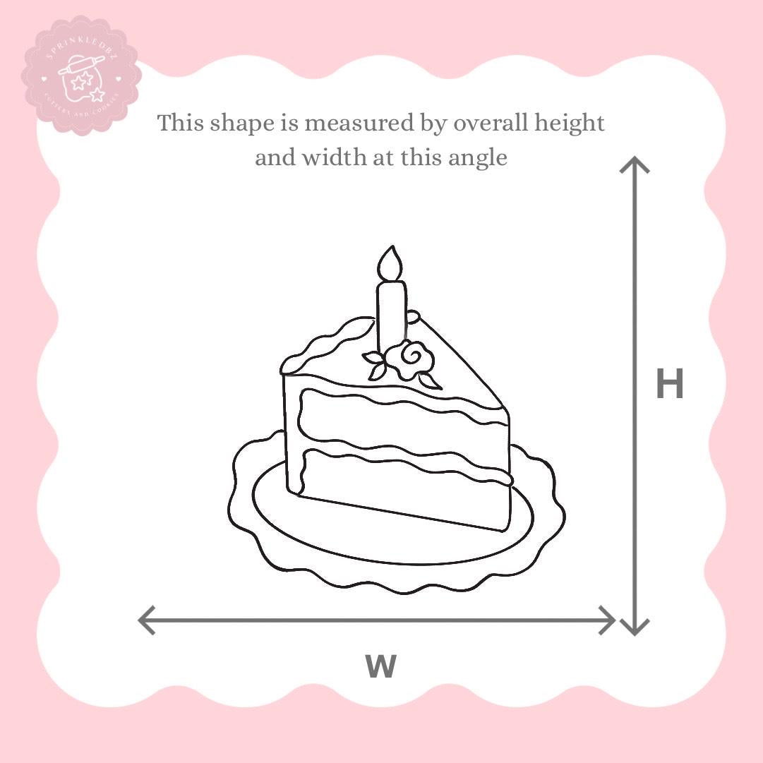 Cake Slice Cookie Cutter
