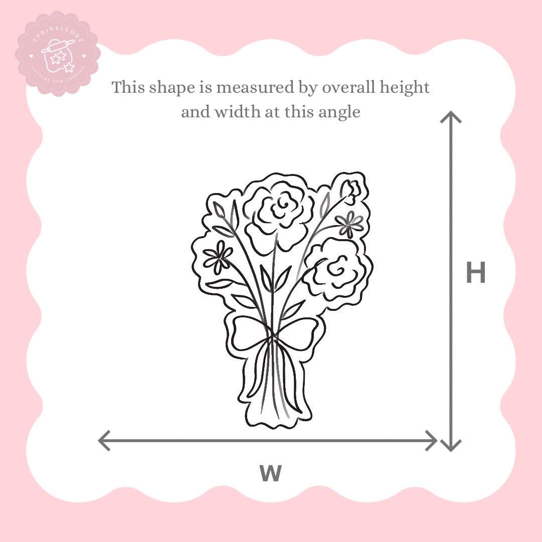 Flower Bouquet Cookie Cutter