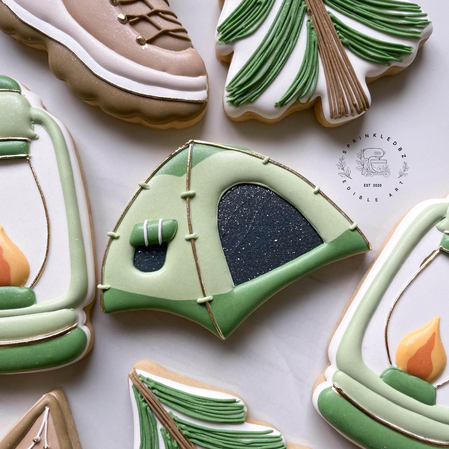 Camping Tent Cookie Cutter