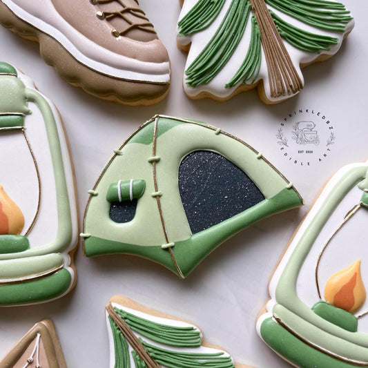 Camping Tent Cookie Cutter