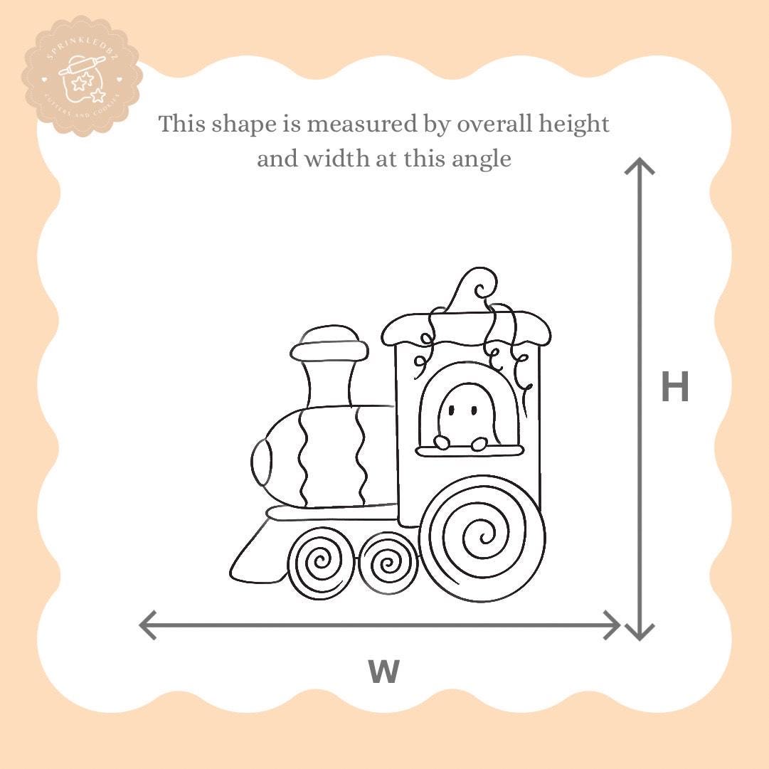 Pumpkin Train Cookie Cutter Set (2 piece set)