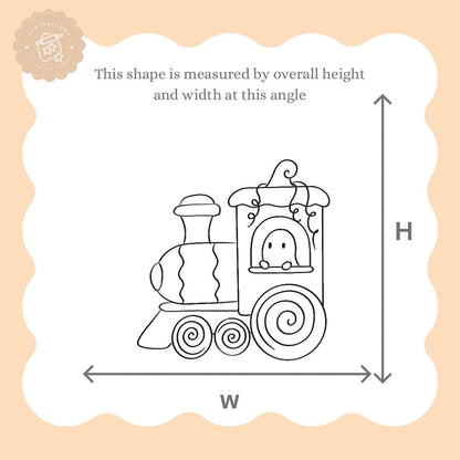 Pumpkin Train Cookie Cutter Set (2 piece set)