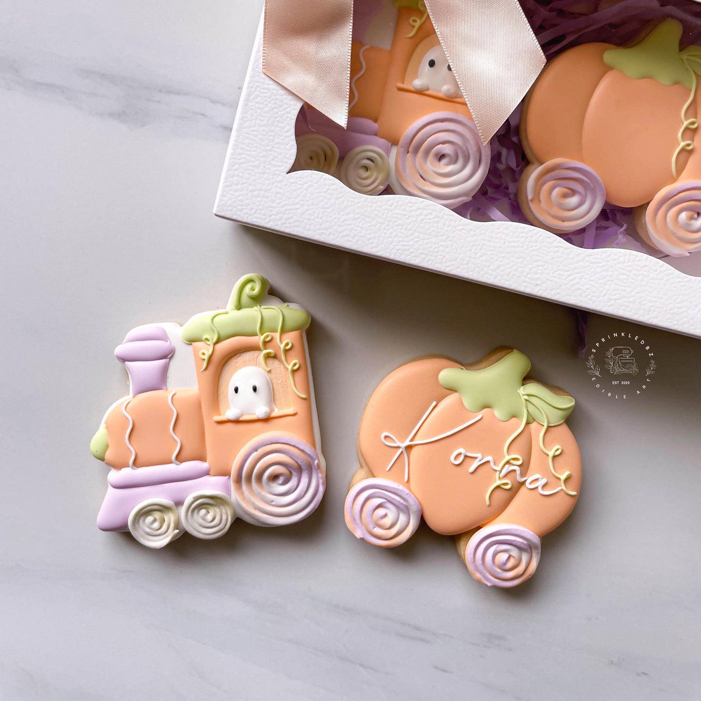 Pumpkin Train Cookie Cutter Set (2 piece set)