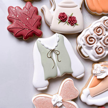 Puffy Sleeve Sweater Cookie Cutter