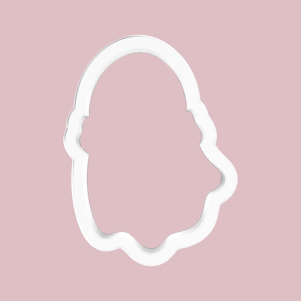 Ghost wearing Scarf Cookie Cutter