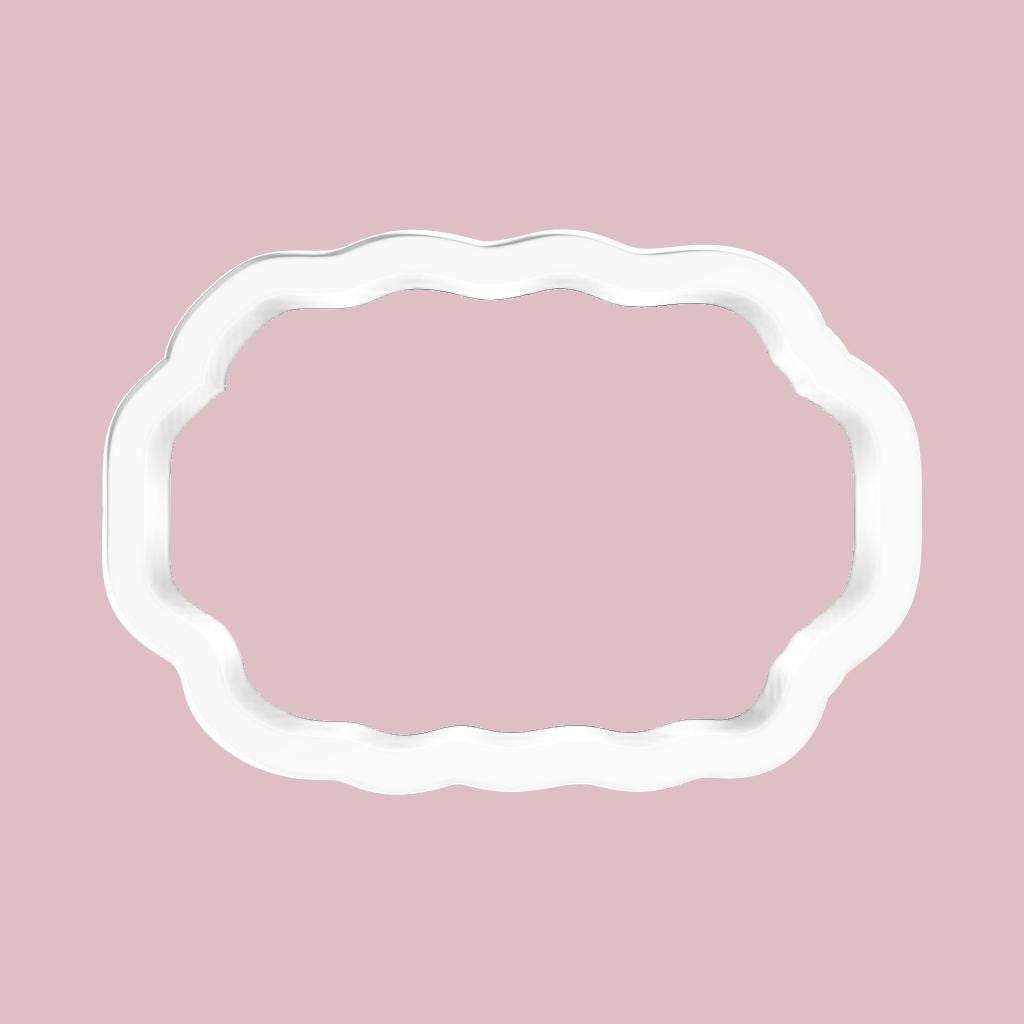 Wavy Serving Tray/Baking Pan Cookie Cutter