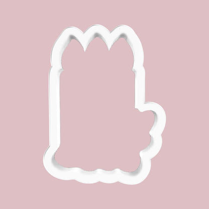 Floral Candles Cookie Cutter