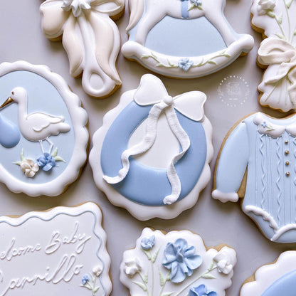Wavy Baby Bib Cookie Cutter