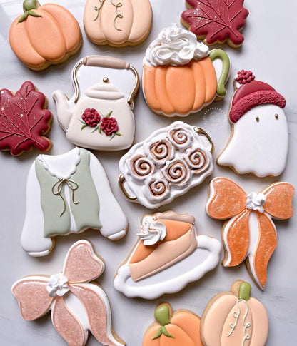 Ghost wearing Beanie Cookie Cutter