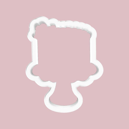 Cake on Stand Cookie Cutter