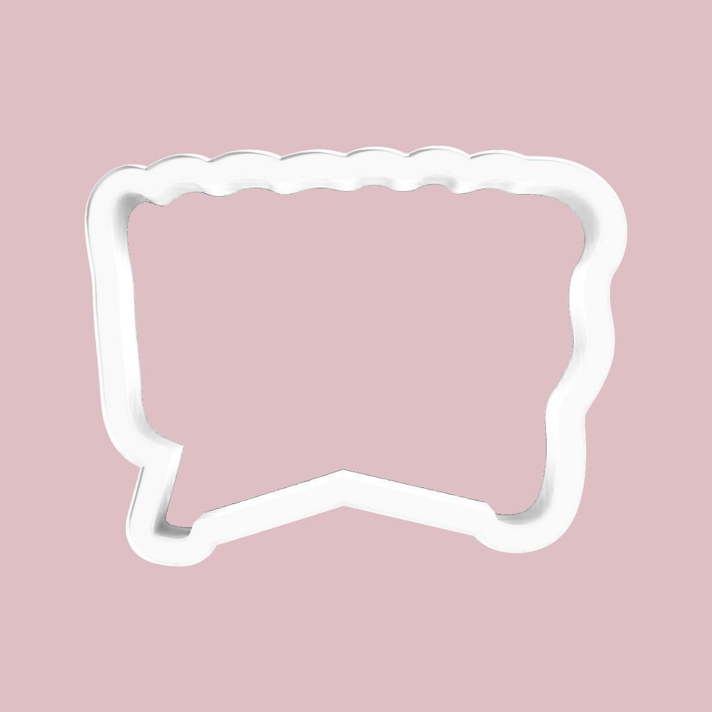 Baby Bassinet Cookie Cutter