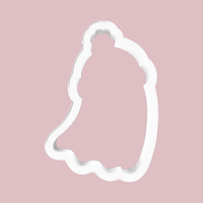 Ghost wearing Beanie Cookie Cutter