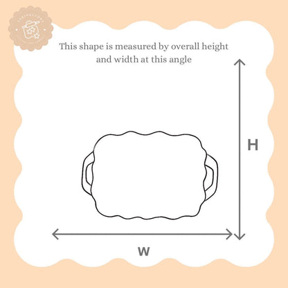 Wavy Serving Tray/Baking Pan Cookie Cutter