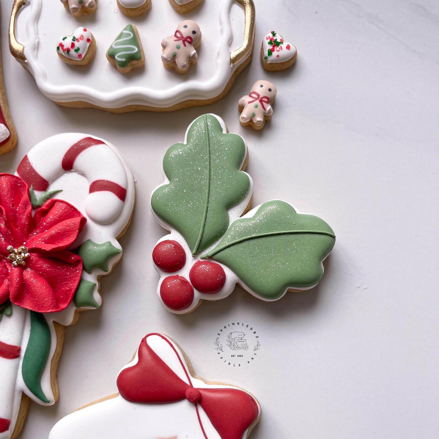 Holly Cookie Cutter