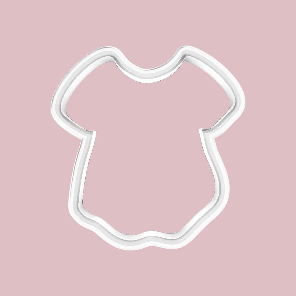 Baby Onesie Cookie Cutter