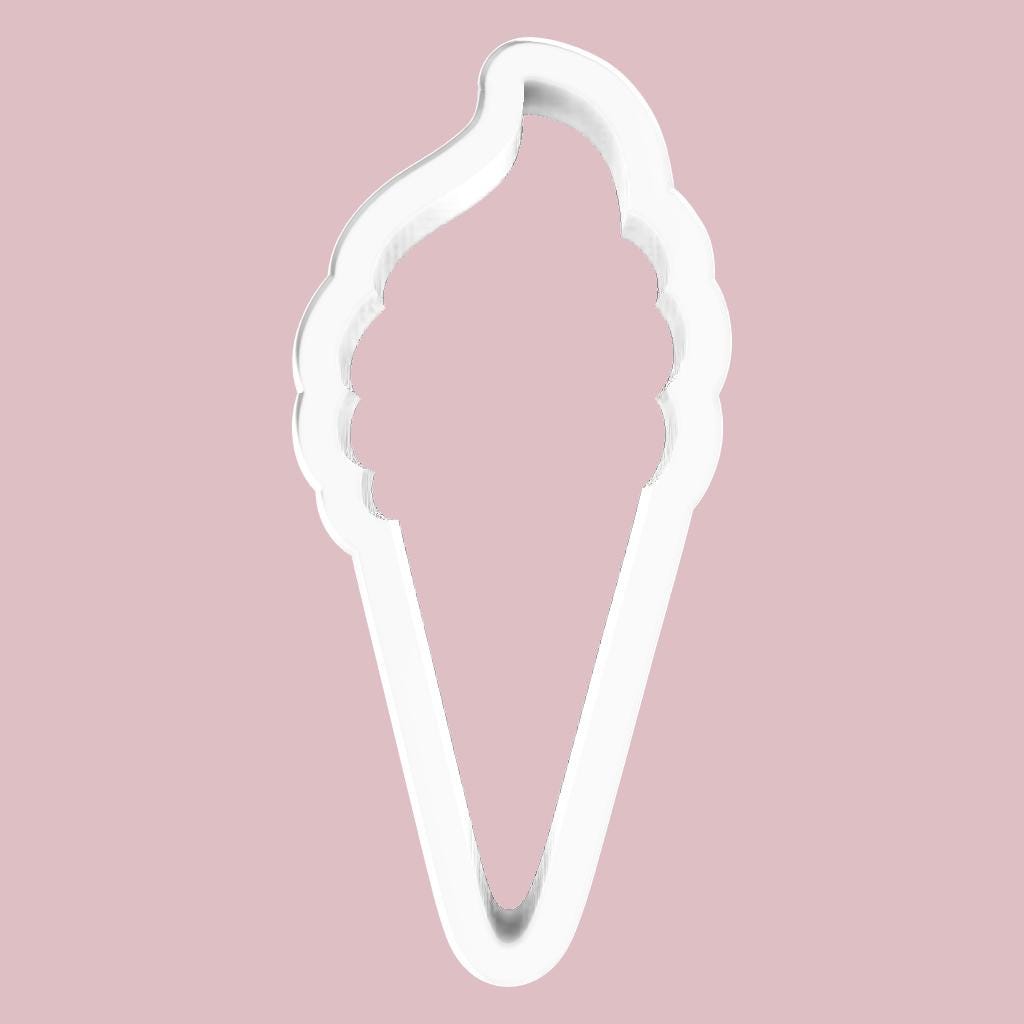 Ice-cream Cone Cookie Cutter (Summer Fun Class Cutter)