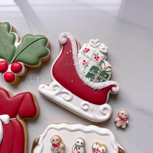 Sleigh with Presents Cookie Cutter