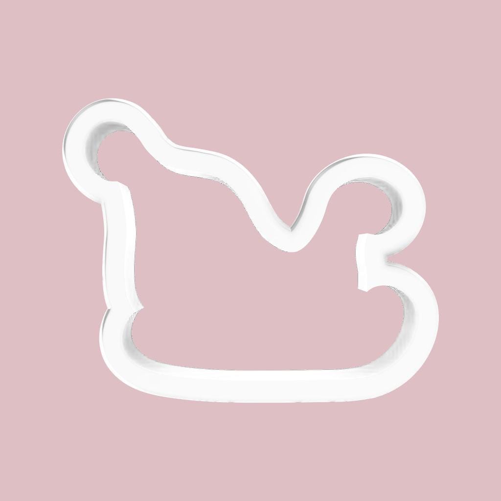 Reindeer Sleigh Cookie Cutter Set (3 piece set)