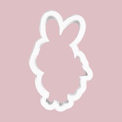Bunny Chick with Flower Cookie Cutter