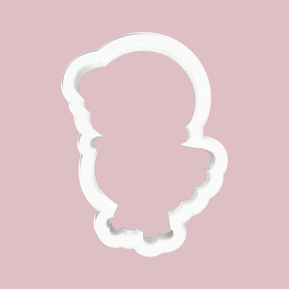 Chick wearing Bonnet Cookie Cutter