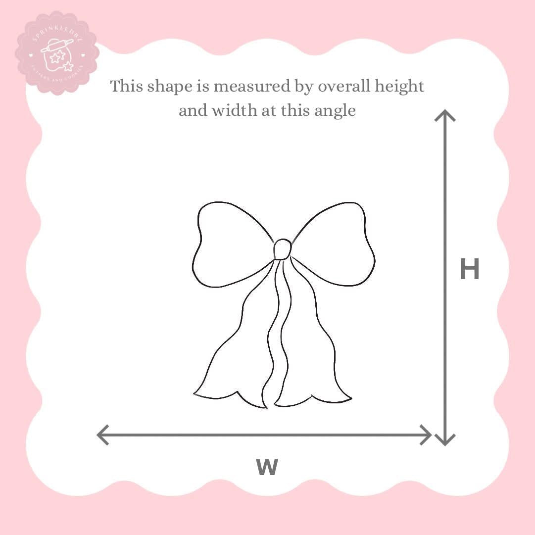 Wavy Bow Cookie Cutter