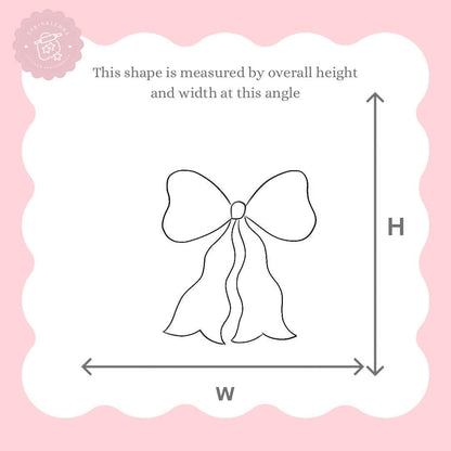 Wavy Bow Cookie Cutter