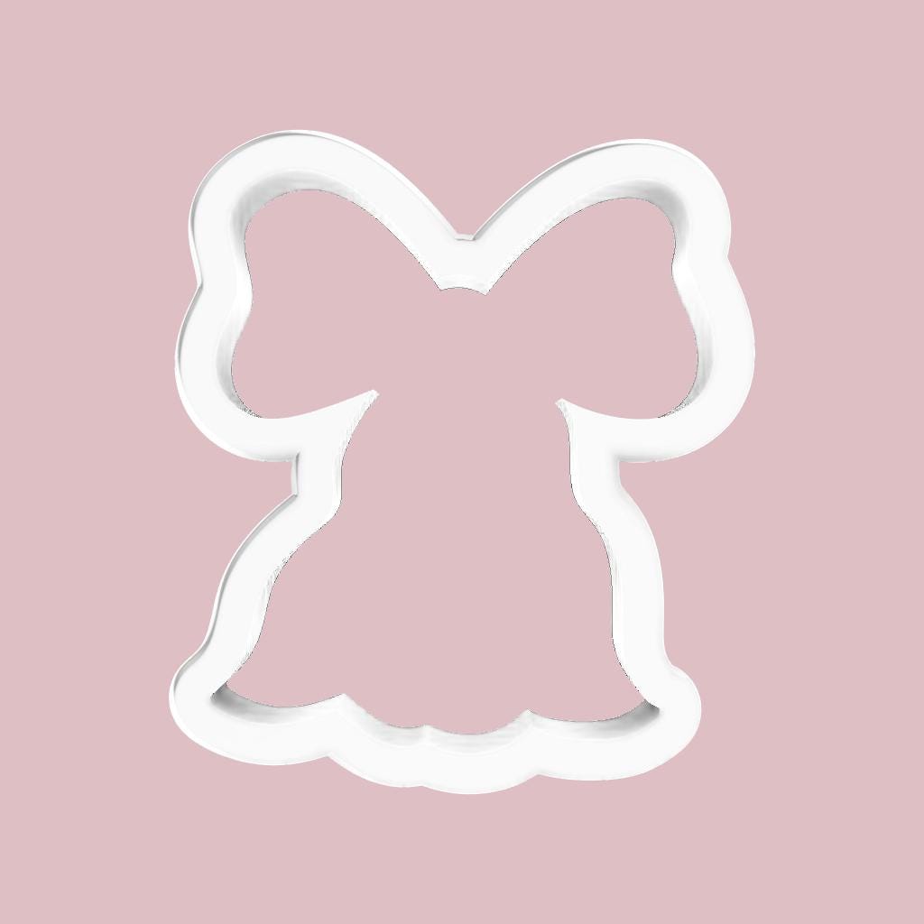 Wavy Bow Cookie Cutter