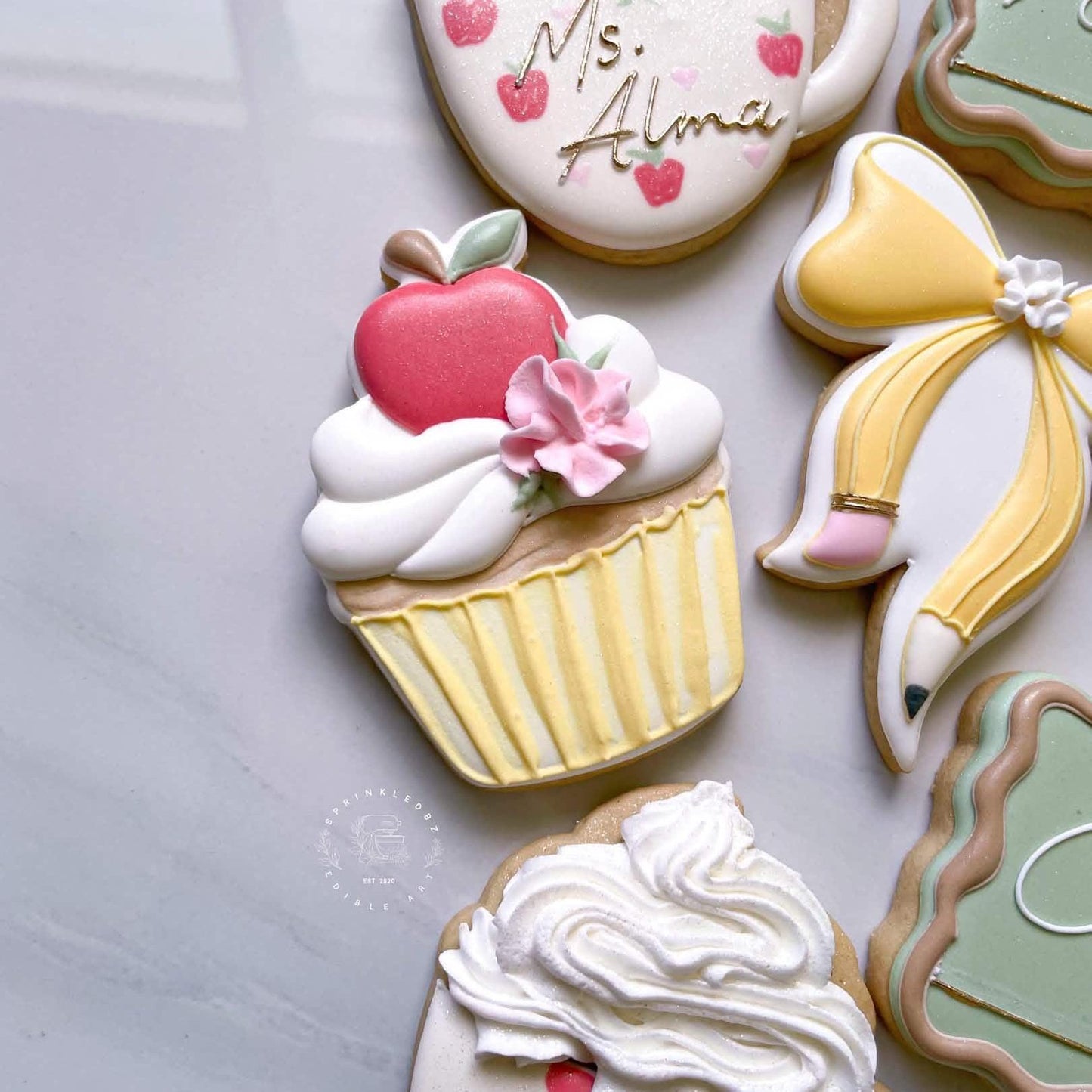 Apple Cupcake Cookie Cutter