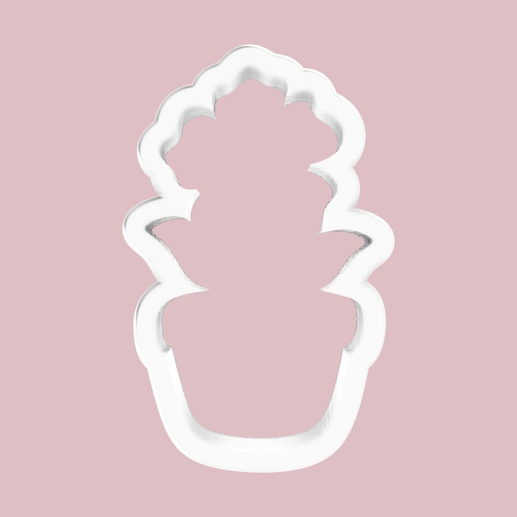 Potted Flower Cookie Cutter