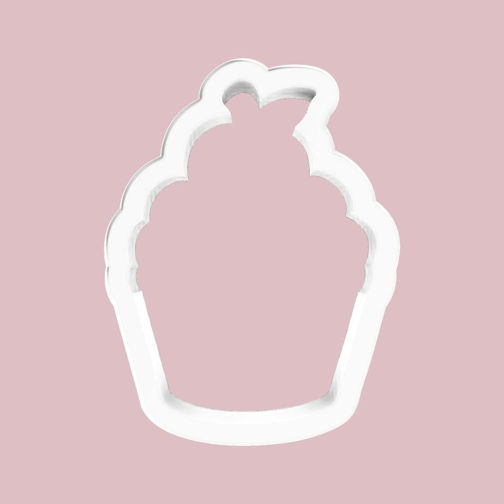 Apple Cupcake Cookie Cutter