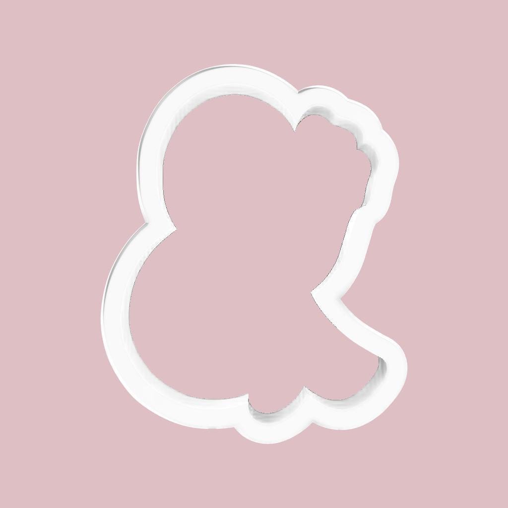 Floral Ampersand (&) Cookie Cutter